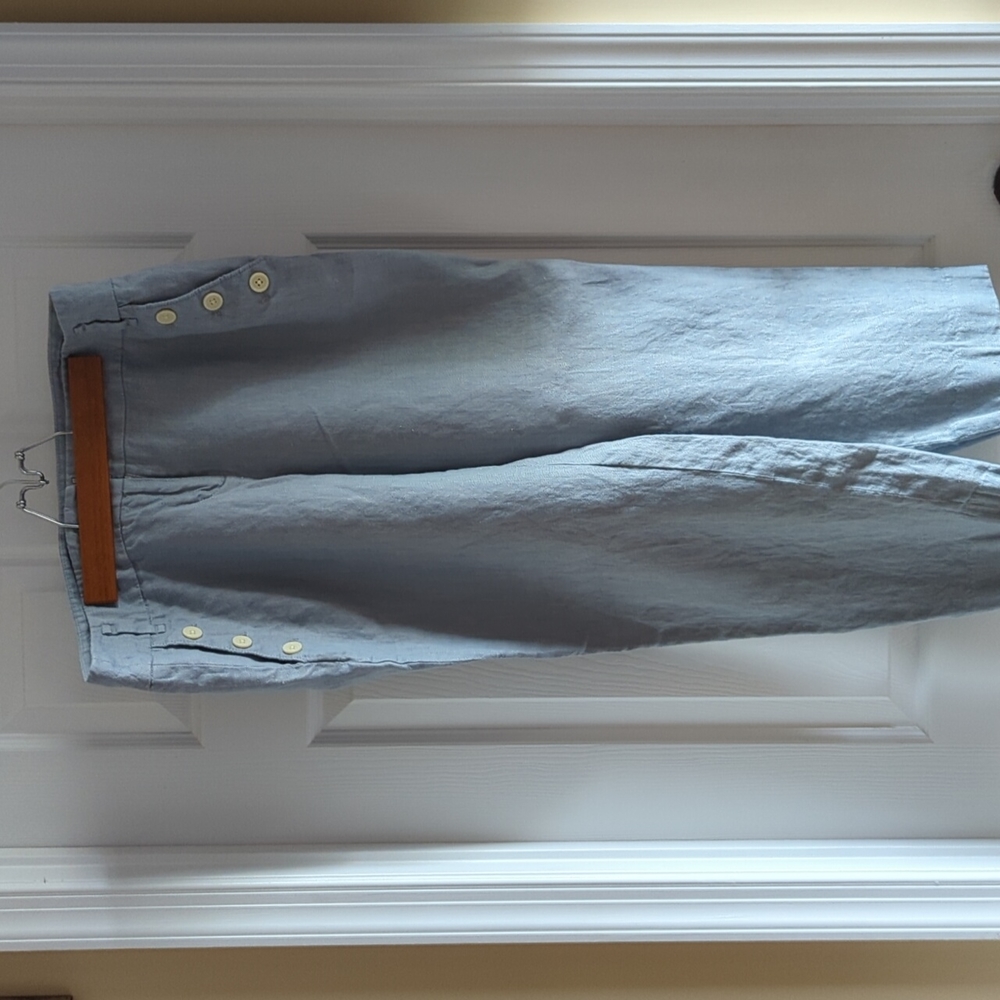 Loft linen sailor pants